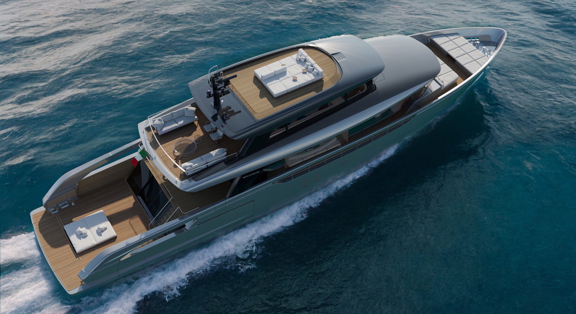 Sanlorenzo SX120 – Biểu tượng mới của tự do trên biển cả