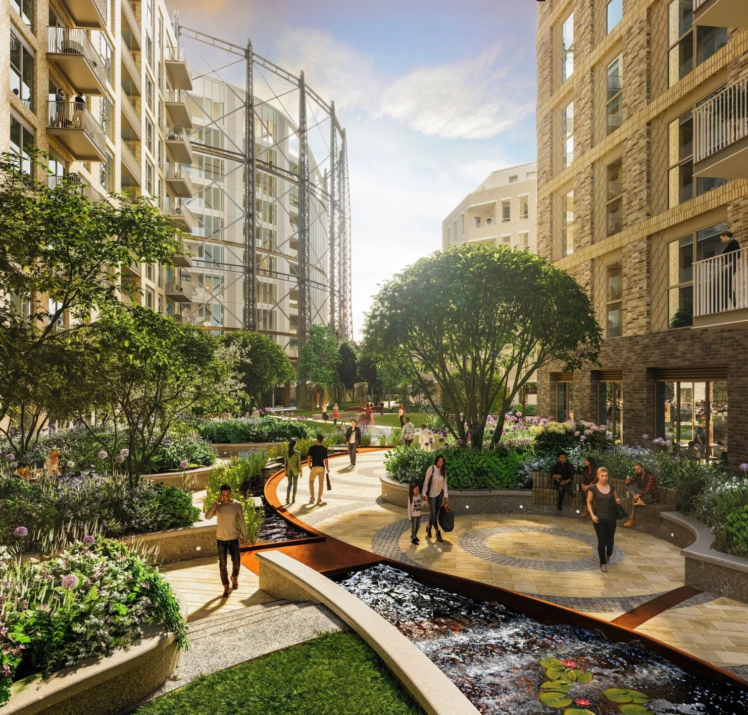 Sống trong hình Oval tại Oval Village – Phía Nam London